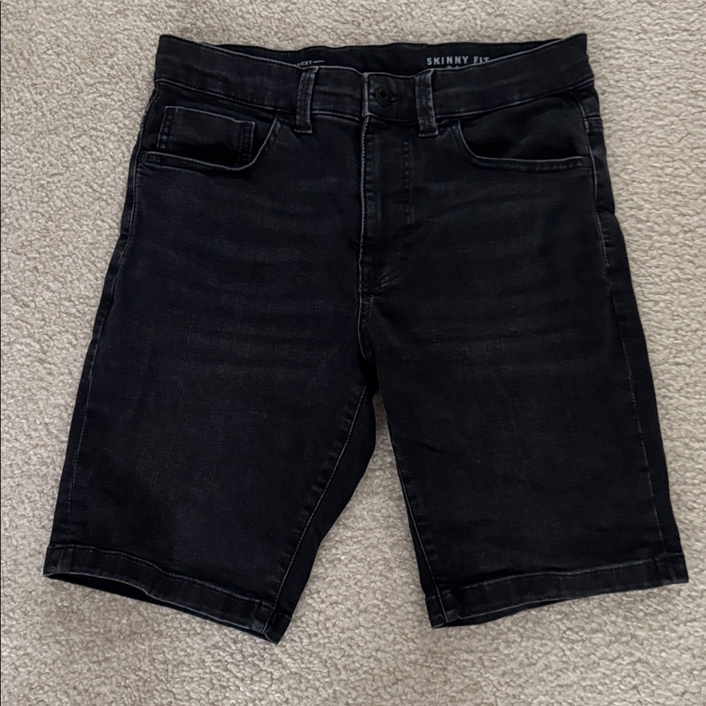 Next Denim Supply Slim Fit Bermuda Jean Shorts EUC Size 30